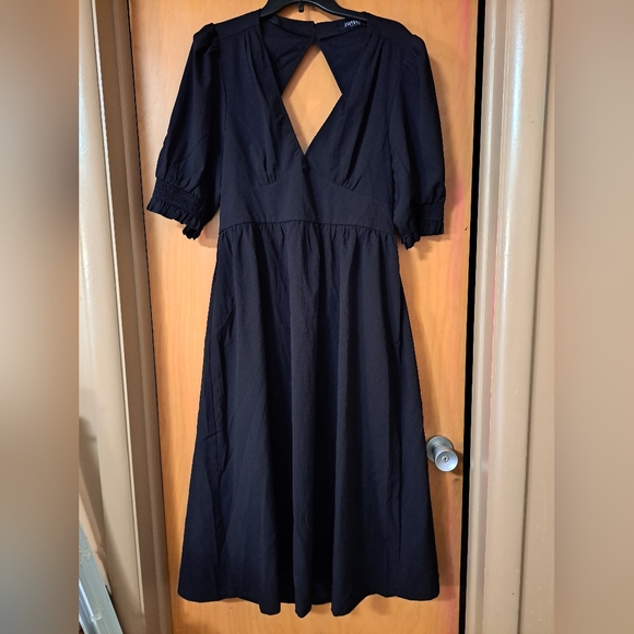 Disturbia Divination Textured Midi Dress - Picture 1 of 3